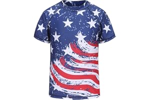 Lollisy Girls Rash Guard Swimsuits Short Sleeve Swim Shirt for Kids Girls One Piece Bathing Suit Swimwear 7-16 Years