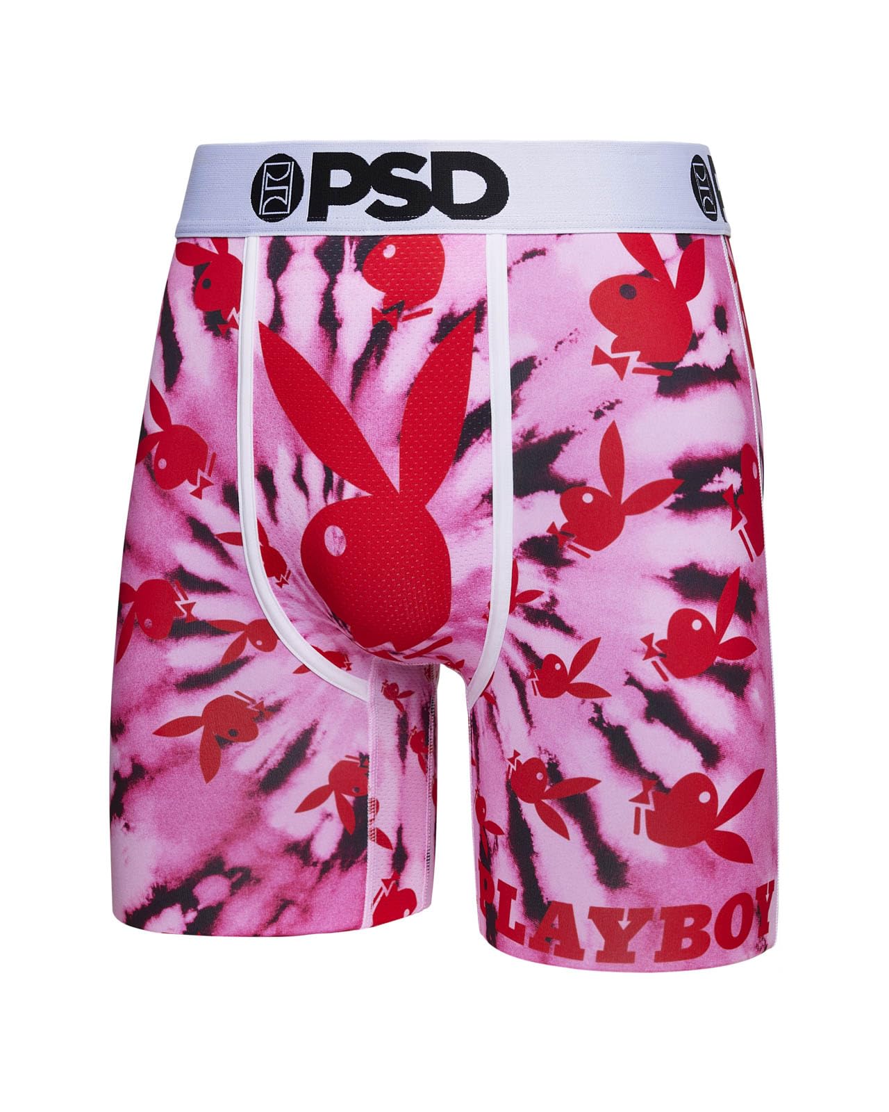 PSD Men's Pb Spiral Bunny Boxer Briefs, Pink, M