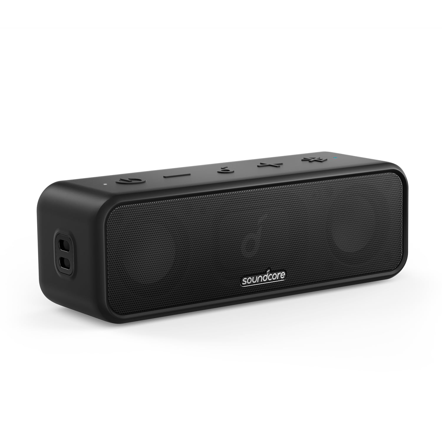 Anker Soundcore 3 Bluetooth スピーカー/ IPX7 防水/チタニウムドライバー/デュアルパッシブラジエーター/BassUpテクノロジー/アプリ対応/イコライザー設定/USB-C接続/ 24時間連続再生/ PartyCast機能/お風呂で使用可能/プレゼントやギフトに