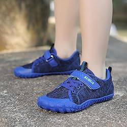 KUBUA Boys Girls Sneakers Kids Barefoot Shoes for