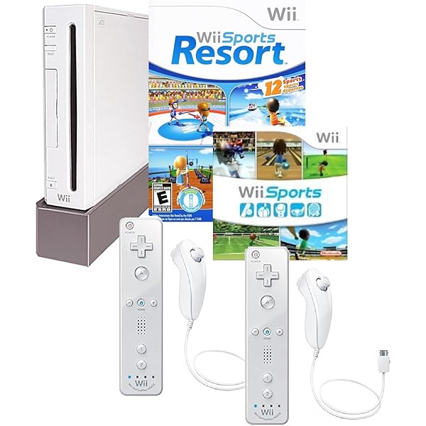 Amazon.com: Wii Console System with Wii Sports Resort Game, Wii