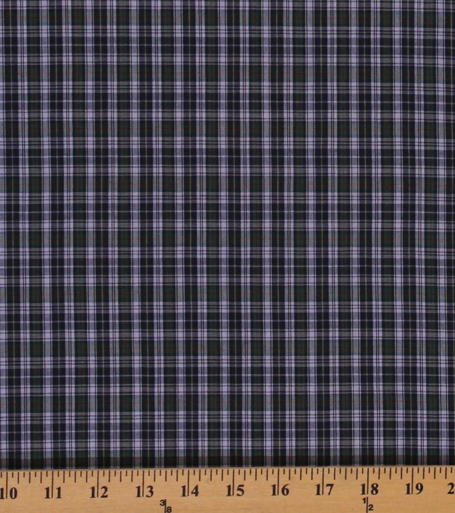 polyester tartan fabric by the yard