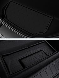 BASENOR 10PCS Tesla Model X Floor Mats 7-Seater All