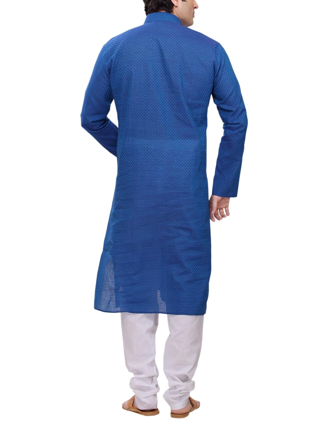 rg designers blue kurta pyjama set