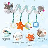 Vicloon Donkey Spiral Pram Toy 0-6 Months Plush Rattle Baby Activity view 4