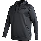 Spyder Mens Active Sweatshirt - Athletic Performance Tech Fleece Pullover Hooded Sweatshirts for Men with Pockets