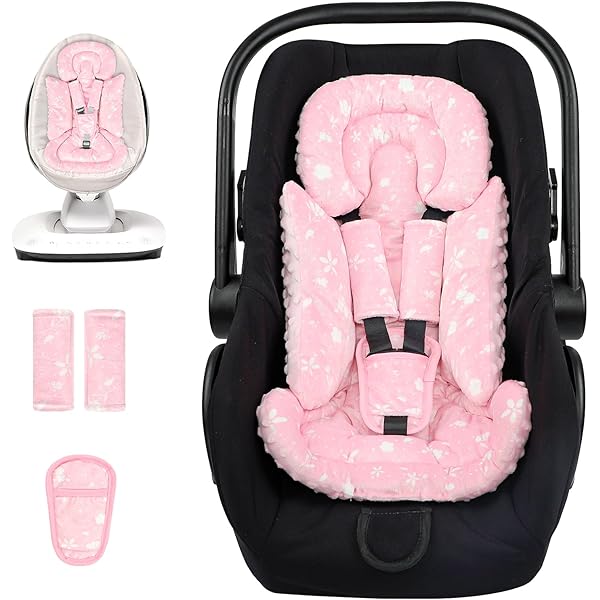 DILIMI Baby Car Seat Head And Body Support, 2-in-1 Infant Car Seat