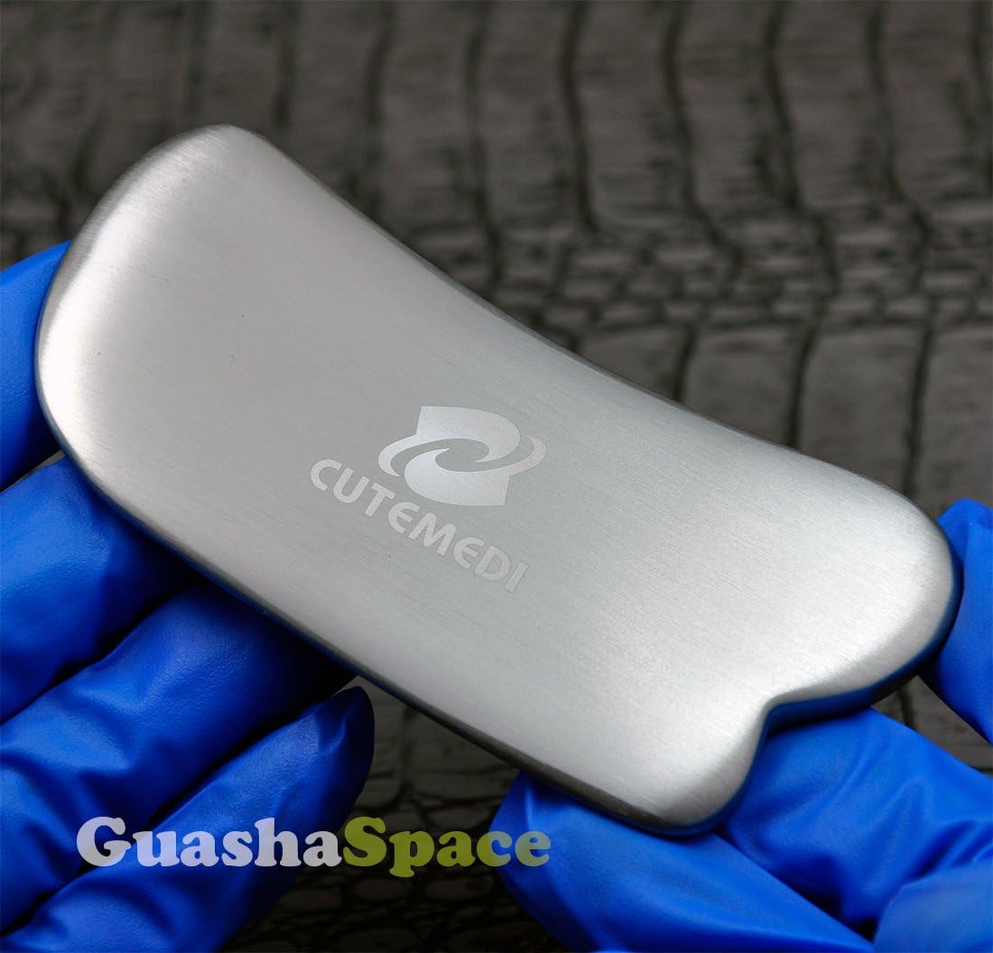 Scraping Gua Sha Guasha Pure Titanium Material Chiropractic Holistic Soft Tissue Sports Therapy Physical Therapy Natural Therapy Tool Scraping Tool