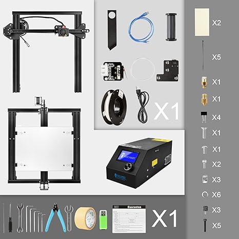 Sainsmart X Creality Cr 10 Mini Semi Assembled Aluminum 3d Printer With Resume Printing Build Area 300x220x300mm Amazon Com Industrial Scientific