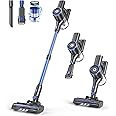 NADALY Cordless Vacuum Cleaner, Stick Vacuum with 3 Powerful Suction Modes, Max 45 Mins Runtime, Anti-Tangle Vacuum Cleaner for Home, 8-in-1 Rechargeable Vacuum for Carpet, Pet Hair, Hard Floors
