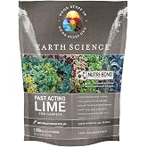 Earth Science Fast Acting Lime Granules&mdash;5lb&mdash; Instantly Raise pH of Soil &amp; Reduce Nutrient Runoff for Improved Growth &amp; Color - Long Lasting Lawn Care with Calcium
