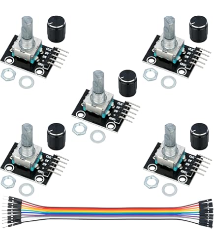 Module D'Affichage OLED 0.96 Pouces Avec Boutons EC11 Encodeur Rotatif Interface IIC Écran LCD
