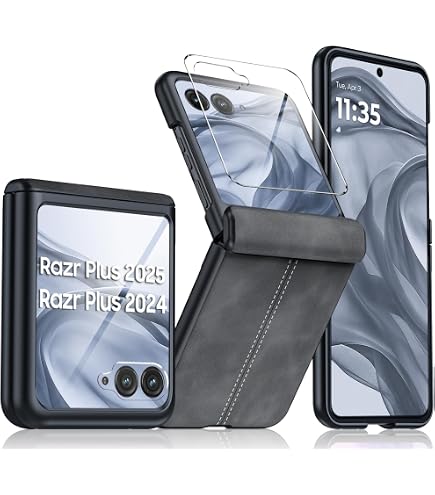 For Motorola Razr+ Plus 2025 2024 2023 3in1 Ultra Slim Matte
