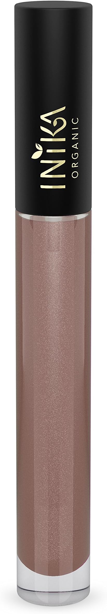 INIKA Organic Hazelnut Lip Glaze, 0.17 OZ