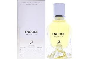Maison Alhambra Encode Mountain – Aromatic, Woody, Earthy, Fresh – Eau de Parfum Spray Long-Lasting Fragrance for Men, 3.4 Ou
