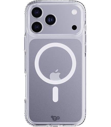 Amazon.com: Tech21 EvoCrystal MagSafe Case for iPhone 17 Pro Max