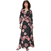 Natalie Martin Collection Women's Kate Long Sleeve Dress, Poppy Indigo, XS