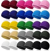 Retisee 30 Pcs Cooling Skull Cap Bulk Helmet Liner Hard Hat Liner Cycling Wicking Beanie Outdoor Head Wrap for Men Women(Assorted Color)