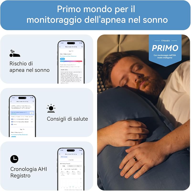 Gen 2 Anello Intelligente - Oro Reale - Taglia 8