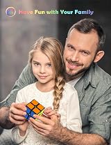 ROXENDA Speed Cube 2x2x2 Original Durable Sticker Vivid Colors view 6