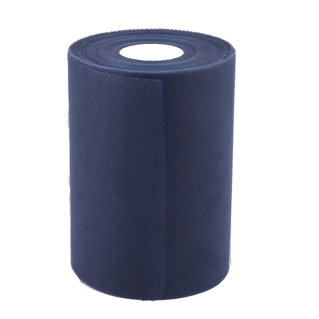 Sourcingmap Tulle Roll Spool Wedding Party Gift Tutu Fabric Decoration Craft 6" x 100 Yards Navy Blue