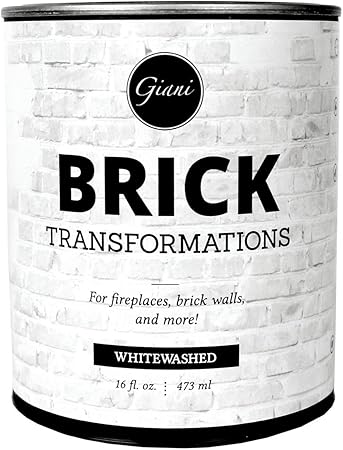 Giani Brick Transformations Whitewash Paint For Brick And