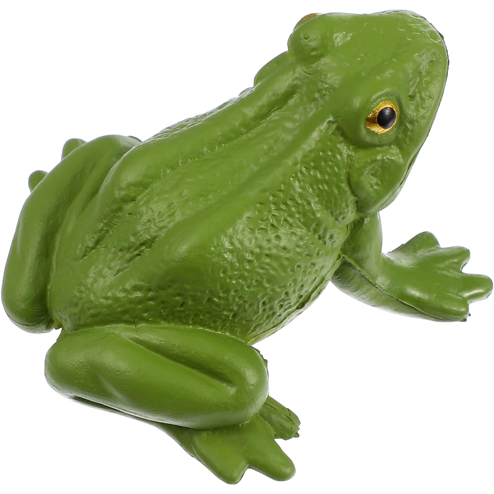 SAFIGLE Miniature Landscape Frog Statue - Captivating Realistic Frog Toy Model for Kids - Engaging Educational Animal Figurine - Ideal for Enhancing Desk, Garden, and Fairy Garden Decor