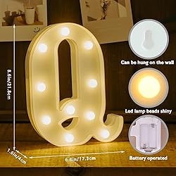 Light Up Letters, Led Letters Lights 26