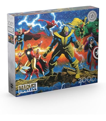 Amazon.com: Clementoni Marvel Puzzle The Avengers – 1000 Pieces
