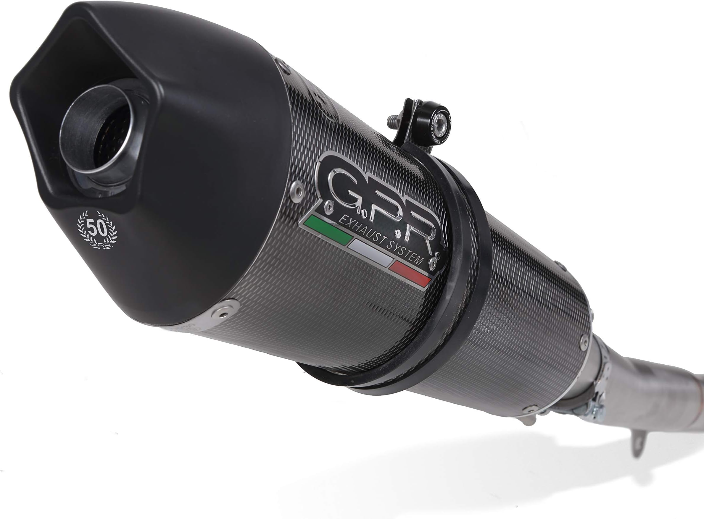 GPR EXHAUST SYSTEMS CO.K.161.RACE.GPAN.PO KAWASAKI NINJA 650 2017 EURO 4 RACING FULL EXHAUST SYSTEM GPE ANNIVERSARY POPPY