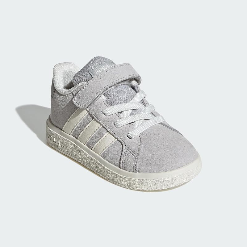 Mixte bébé Grand Court 00S Infants Shoes, Grey Two/Off White/Cloud White, 22 EU — photo 6 sur 8