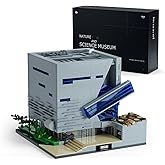 Nifeliz NATURE AND SCIENCE MUSEUM Building Set, Gift Idea for Lovers of Museums, Buildable Display Model, Addition to The Mod