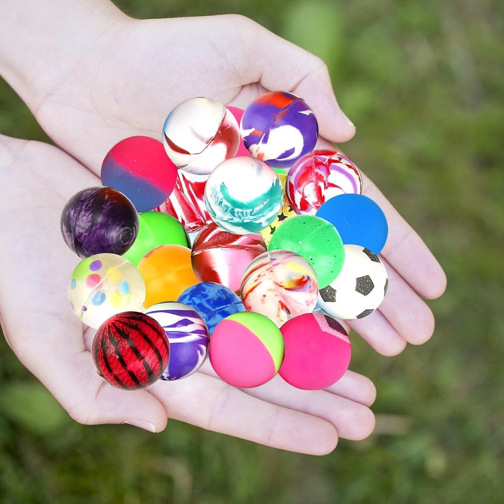 Pllieay 24 Pieces Bouncy Balls for Kids Bouncy Ball for Party Favors Mixed Color Rubber Bouncy Balls for Party Bag Filler Christmas Stocking Stuffers - Image 5