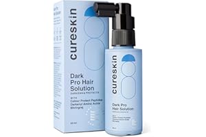 Cureskin Anti Grey Hair Serum | Reverses & Limits Hair Greying | Dark Pro Hair Solution Natural Hair Darkener, 2.02 Fl Oz (Pack of 1)
