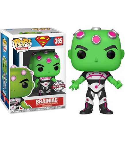 Lex Luthor [Mech Suit] (Legion of Collectors Exc): Funk o Pop! Heroes Vinyl Figure Bundle with 1 Compatible 'ToysDiva' Graphic Protector (219 - 20541 - B