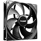 be Quiet! Pure Wings 3 140mm PWM Fan, high Maximum Speed, Low Minimum Speed, optimised Fan Frame, exceptionally high air Pres