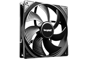 be quiet! Pure Wings 3 140mm PWM Fan, high Maximum Speed, Low Minimum Speed, optimised Fan Frame, exceptionally high air Pres