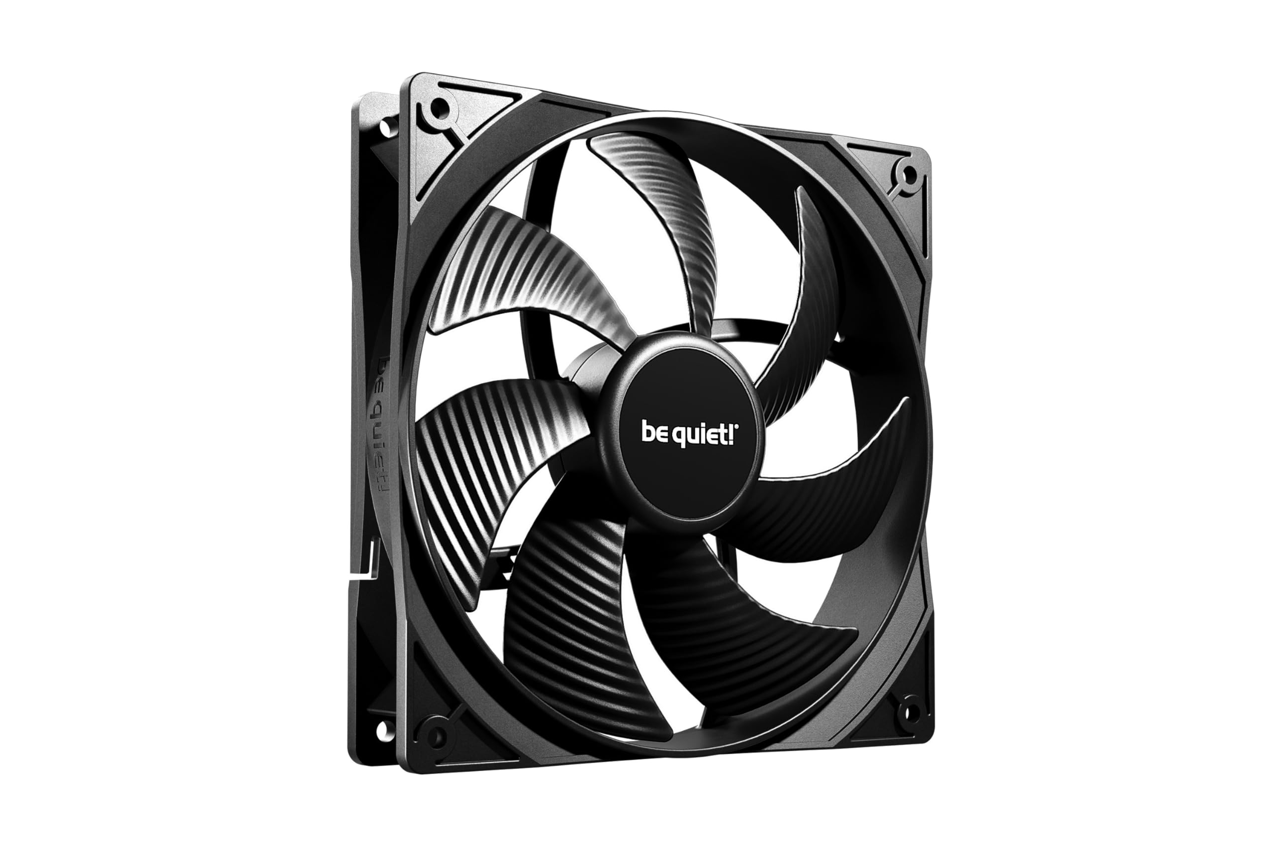 be quiet! Pure Wings 3 140mm PWM fan, high top-end speed, low minimum rpm, optimized frame, newly designed blades, extraordinary air pressure, very quiet operation, rifle bearing