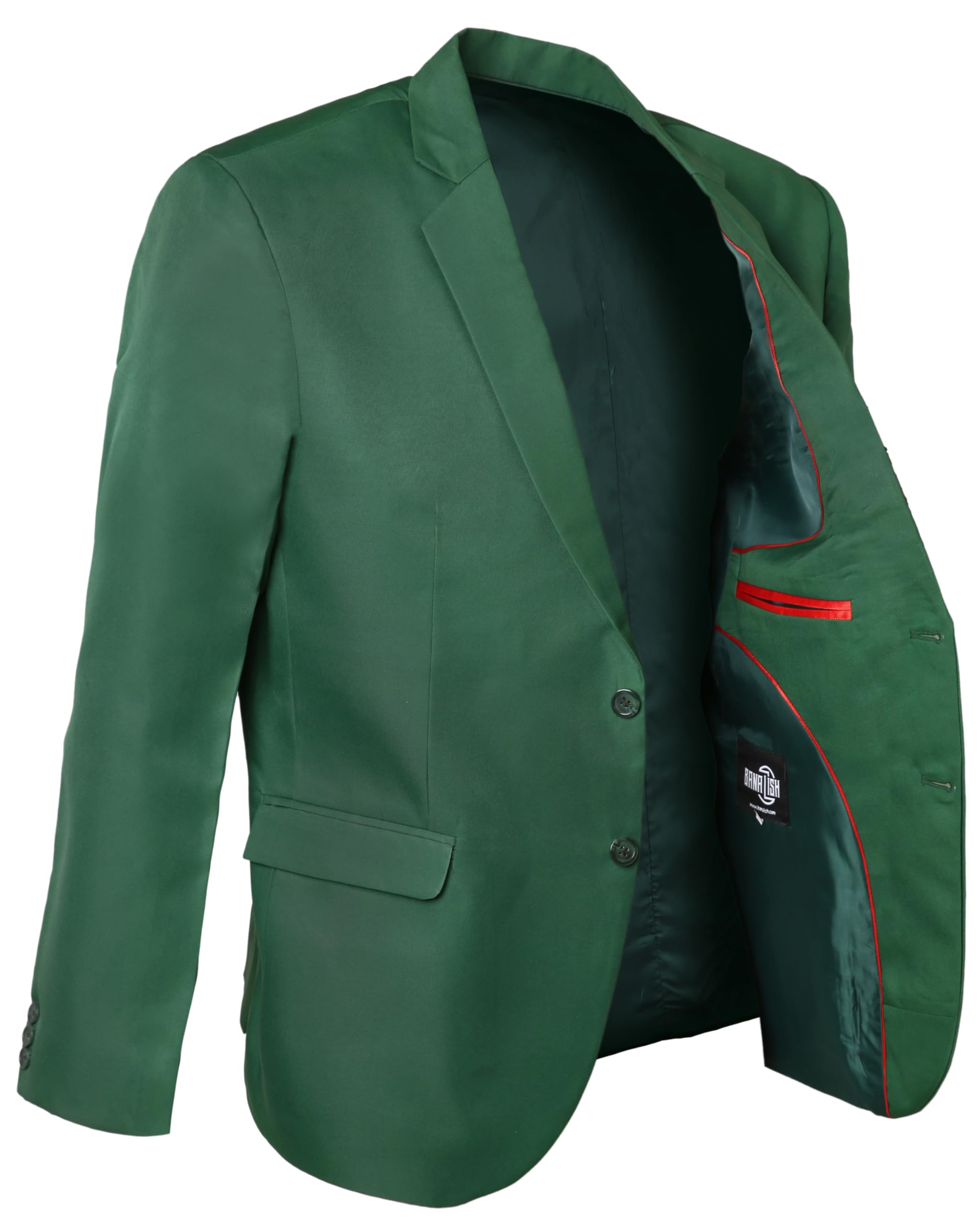 Men's Green Casual Slim Fit Coat Mens Green Sports Coat | Golf Blazer ...