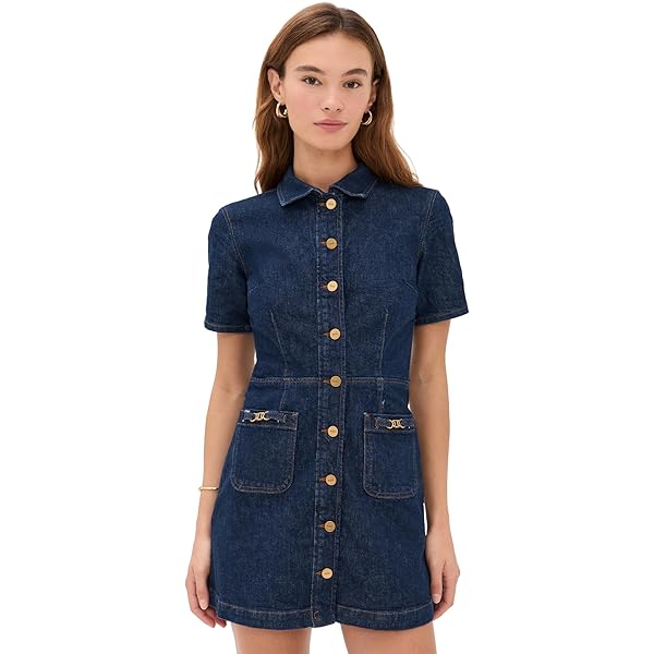 PAIGE Women's Dekalb Dress, Vintage Black, 0 at Amazon Women's Clothing  store