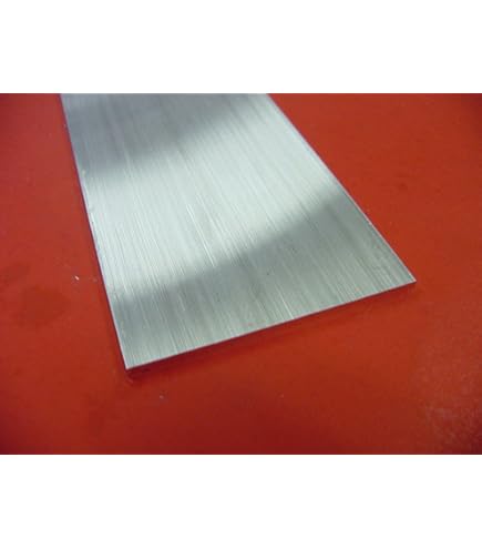 4 Pieces 6061-T6511 Aluminum Flat Bar – 1/4" X 1/2" X 12" Long, USA Made Mill Stock For DIY & Fabrication