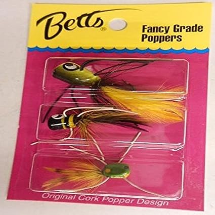 Betts bass poppers Clearance