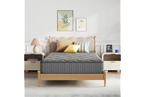 Novilla 8 Inch Twin Size Mattress,Twin Hybrid Mattress for Kids with Pocketed Coils & Gel-Infused Memory Foam for Back Pain Relief & Contour Support Mattresses in a Box CertiPUR-US Certified