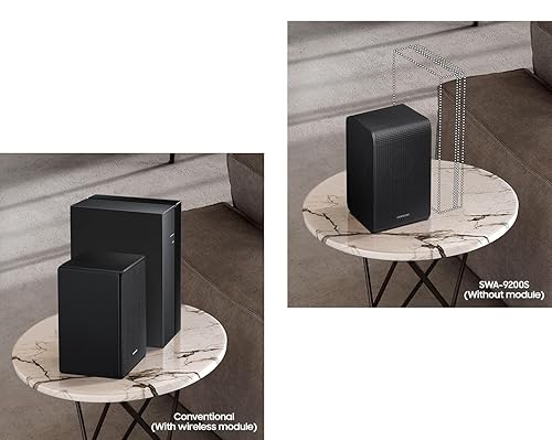 Home Theater Samsung Soundbar Rear Kit SAMSUNG SWA-9200S Wireless
