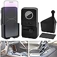 Generic Cell Phone Mount for Lexus CT200H / Apple Air Tag Holder, Black