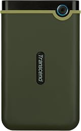 Transcend StoreJet 25M3 1TB Military Green Rugged Portable HDD USB 3.1