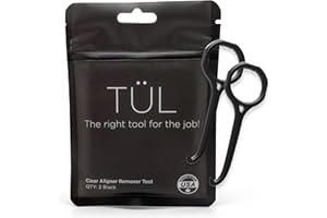 NCASE TÜL | Only Invisalign Remover Tool Made in The USA | Lifetime Replacements | Ortho Recommended Aligner Remover Tool & Retainer Remover Tool | Black 2 Pack | Top Invisalign Accessories