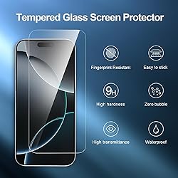 NEW'C 3 Pack Designed for iPhone 17 Pro Max, iPhone