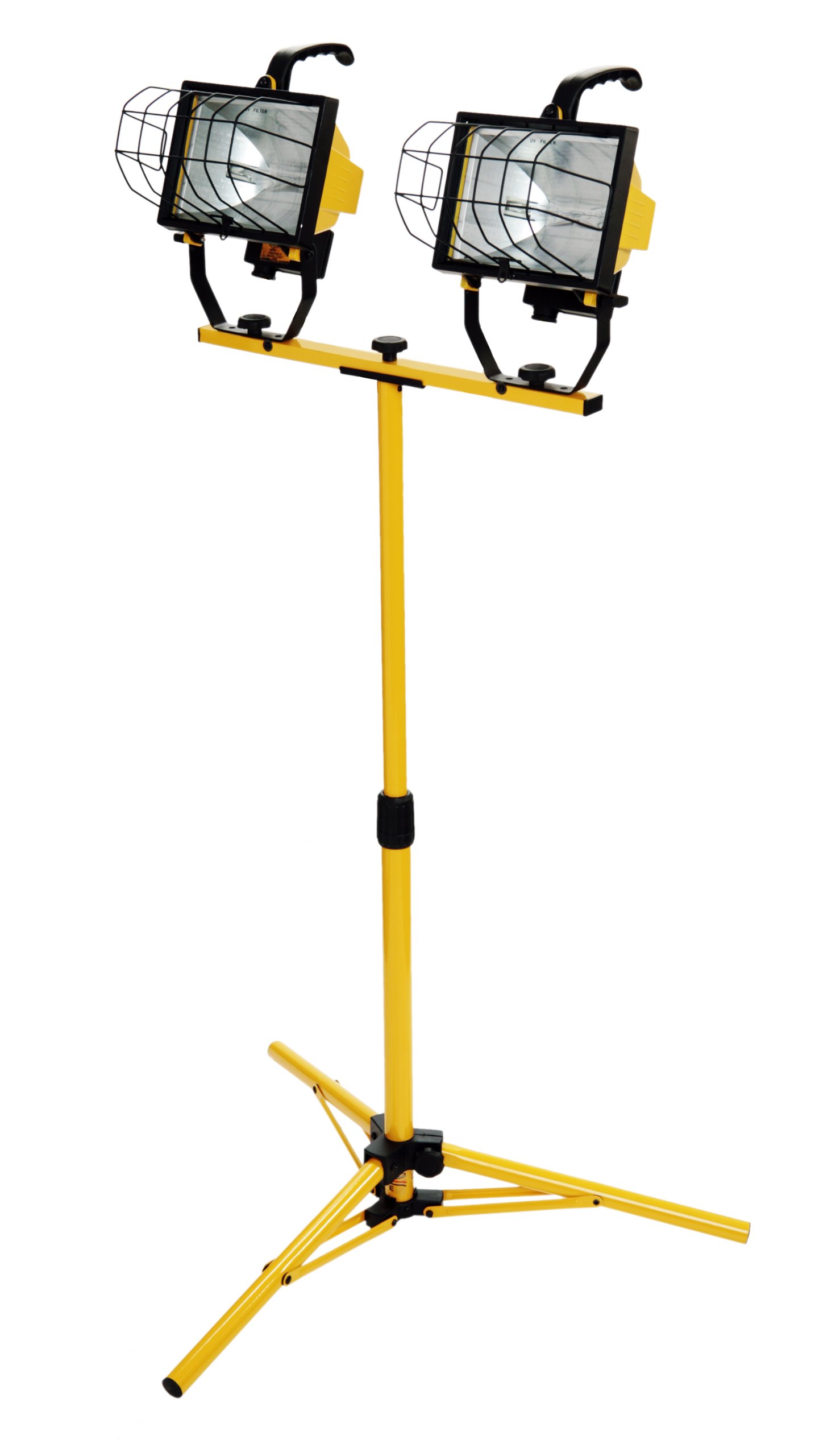 Woods L13 1000-Watt Telescope Worklight, Yellow, 120-Volt