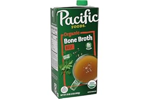 Pacific Foods Organic Beef Bone Broth, 32 oz Carton
